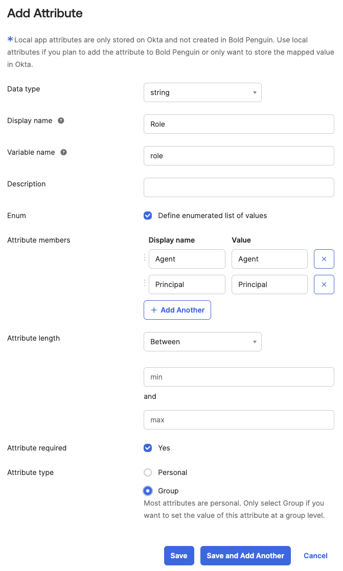 Add Attribute